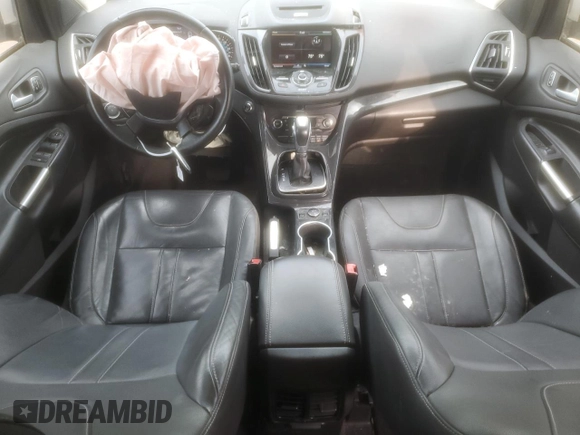 2013 Ford Escape Titanium with VIN 1FMCU0J96DUC19683, listed as a Copart auction lot 50104954 with 153,963 mi miles and Salvage Title. Bid and sale history available at carsss.com. Image 8.