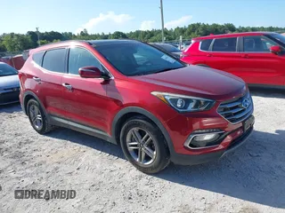 2017 Hyundai Santa Fe 2.4L with VIN 5XYZUDLBXHG397691, listed as a IAAI auction lot 42687035 with 115,563 mi miles and . Bid and sale history available at DreamBid. Image 1.