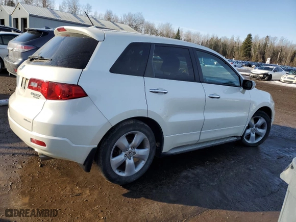2008 Acura RDX with VIN 5J8TB182X8A802856, listed as a Copart auction lot 45192245 with 245,689 mi miles and Clean Title. Bid and sale history available at carsss.com. Image 3.