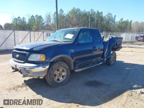 2003 Ford F-150 XL with VIN 1FTRX18L73NB36799, listed as a IAAI auction lot 41317602 with 270,075 mi miles. Bid and sale history available at carsss.com. Image 2.