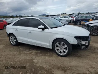 2015 Audi A3 1.8T Premium with VIN WAUACGFF7F1103657, listed as a Copart auction lot 51314145 with 130,308 mi miles and Salvage Title. Bid and sale history available at carsss.com. Image 4.