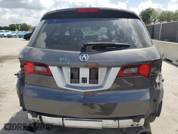 2011 Acura RDX Technology with VIN 5J8TB2H57BA001695, listed as a Copart auction lot 52137925 with 218,562 mi miles and Salvage title. Bid and sale history available at DreamBid. Image 6.
