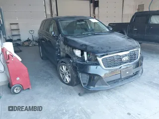 2019 Kia Sorento L with VIN 5XYPG4A35KG586766, listed as a IAAI auction lot 41316871 with 79,575 mi miles. Bid and sale history available at carsss.com. Image 1.