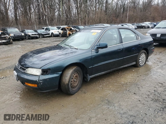 1996 Honda Accord EX with VIN 1HGCD565XTA276994, listed as a Copart auction lot 44344115 with 221,926 mi miles and Salvage Title. Bid and sale history available at DreamBid. Image 1.