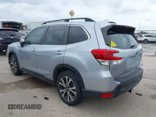 2020 Subaru Forester Limited with VIN JF2SKAUC6LH462339, listed as a IAAI auction lot 42201109 with 50,648 mi miles and . Bid and sale history available at DreamBid. Image 3.