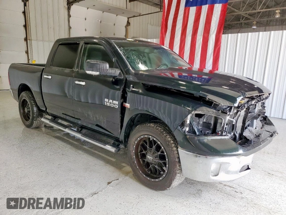 2017 Ram 1500 Lone Star with VIN 1C6RR6LT1HS570182, listed as a Copart auction lot 59939525 with 107,802 mi miles and Clean title. Bid and sale history available at DreamBid. Image 4.