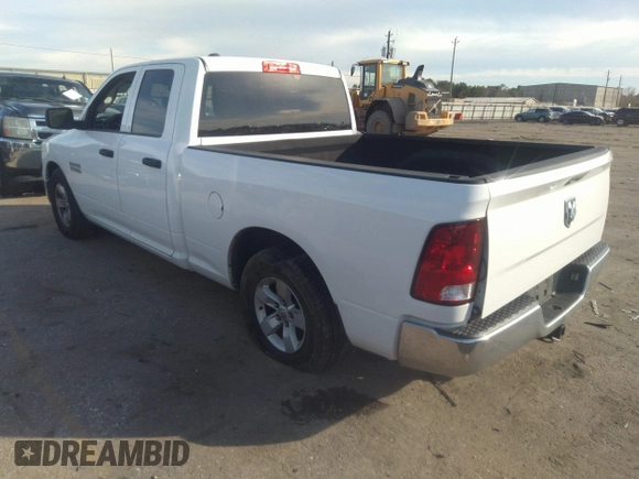 2018 Ram 1500 Tradesman with VIN 1C6RR6FG4JS299428, listed as a IAAI auction lot 41360381 with 46,751 mi miles and . Bid and sale history available at DreamBid. Image 1.
