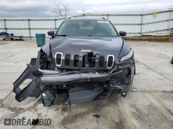 2014 Jeep Cherokee Latitude with VIN 1C4PJMCS9EW302004, listed as a Copart auction lot 51175025 with 106,238 mi miles and Salvage Title. Bid and sale history available at carsss.com. Image 5.