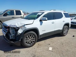 2018 GMC Acadia SLE with VIN 1GKKNLLS1JZ112638, listed as a IAAI auction lot 41688448 with 105,328 mi miles and . Bid and sale history available at carsss.com. Image 2.
