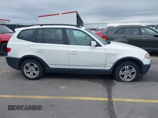 2004 BMW X3 3.0i with VIN WBXPA93484WC30585, listed as a IAAI auction lot 41034823 with 114,676 mi miles. Bid and sale history available at carsss.com. Image 13.