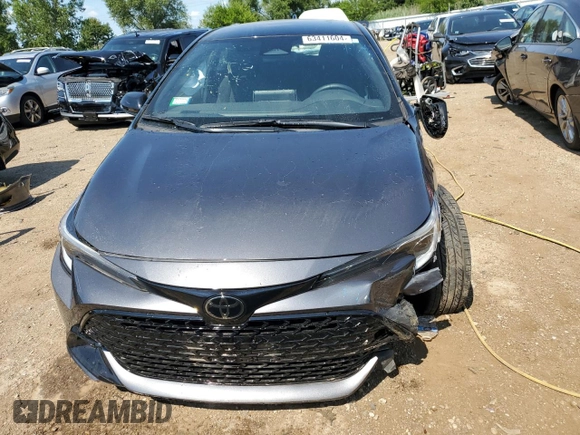 2023 Toyota Corolla Hatchback SE with VIN JTND4MBE1P3192460, listed as a Copart auction lot 63411604 with 7,799 mi miles and Salvage Title. Bid and sale history available at carsss.com. Image 5.
