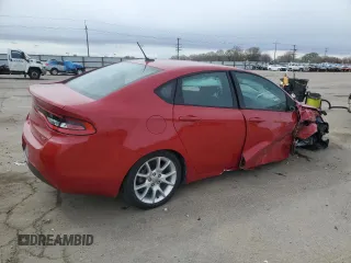 2013 Dodge Dart SXT with VIN 1C3CDFBA1DD194597, listed as a Copart auction lot 51122935 with 115,150 mi miles and Salvage Title. Bid and sale history available at carsss.com. Image 3.