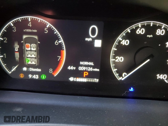 2025 Honda Pilot EX-L с VIN 5FNYG1H44SB045507, выставлен на аукционе Copart как лот 52041215 с пробегом 9 126 миль миль и Списание • Salvage title. История ставок и продаж доступна на DreamBid. Изображение 9.