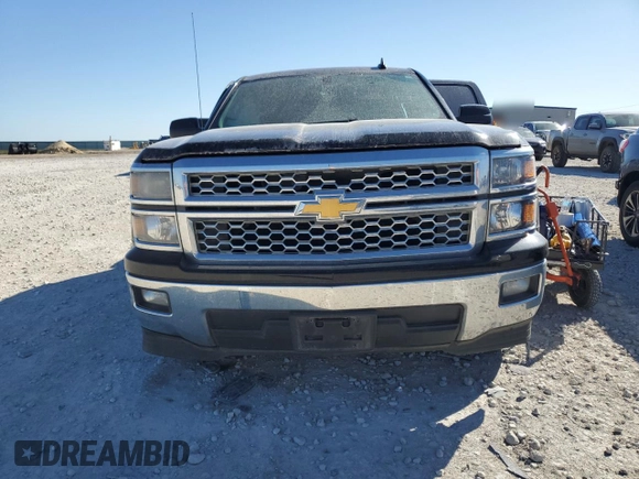 2015 Chevrolet Silverado 1500 LT with VIN 3GCPCREC0FG421086, listed as a Copart auction lot 48220245 with 153,566 mi miles and Salvage Title. Bid and sale history available at DreamBid. Image 5.
