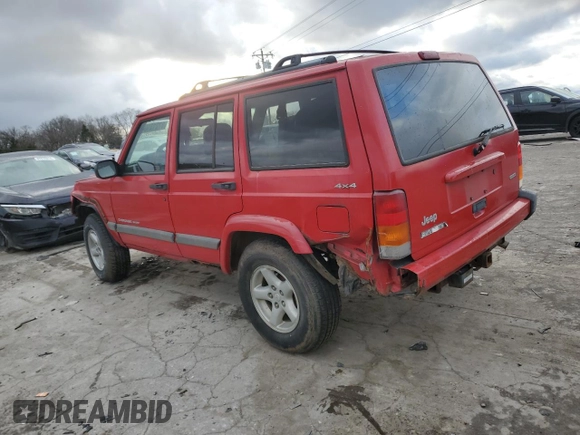 2000 Jeep Cherokee Police with VIN 1J4FF48S3YL110082, listed as a Copart auction lot 87213104 with 145,486 mi miles and Clean Title. Bid and sale history available at carsss.com. Image 2.