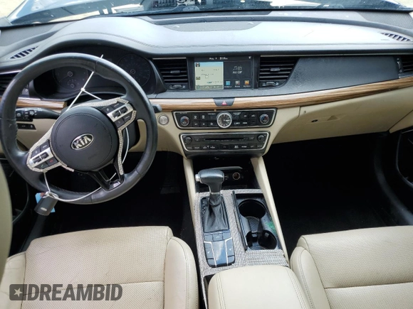 2017 Kia Cadenza Premium z VIN KNALC4J11H5041574, wystawiony jako Copart lot #56532135 z przebiegiem 74 641 mil mil oraz Szkoda całkowita • Salvage title. Historia ofert i sprzedaży dostępna na DreamBid. Obrazek 8.