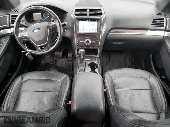 2019 Ford Explorer Limited with VIN 1FM5K8F85KGB16005, listed as a Copart auction lot 58965635 with 141,224 mi miles and Salvage title. Bid and sale history available at DreamBid. Image 8.