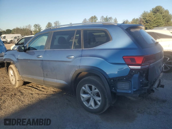 2019 Volkswagen Atlas S with VIN 1V2GR2CA5KC606074, listed as a Copart auction lot 75398024 with 51,694 mi miles and Salvage title. Bid and sale history available at DreamBid. Image 2.