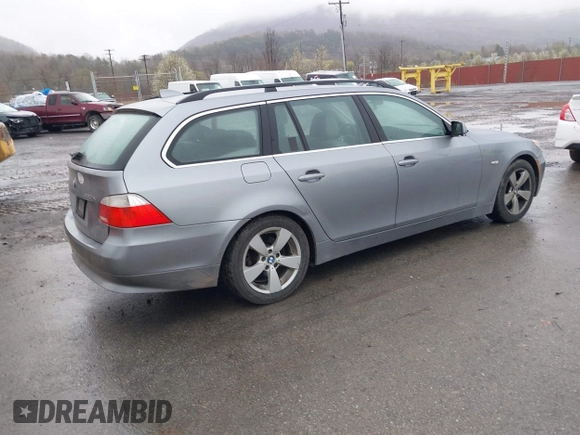 2006 BMW 5 Series 530xi with VIN WBANN73536CN02156, listed as a IAAI auction lot 41955272 with 79,309 mi miles and . Bid and sale history available at carsss.com. Image 4.