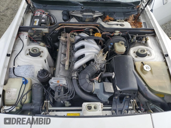 1984 Porsche 944 with VIN WP0AA0944EN453622, listed as a Copart auction lot 85871944 with 92,382 mi miles and Salvage Title. Bid and sale history available at DreamBid. Image 11.