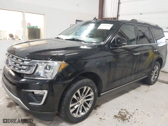 2018 Ford Expedition Limited with VIN 1FMJU2AT7JEA53212, listed as a IAAI auction lot 41482688 with 117,756 mi miles. Bid and sale history available at carsss.com. Image 2.
