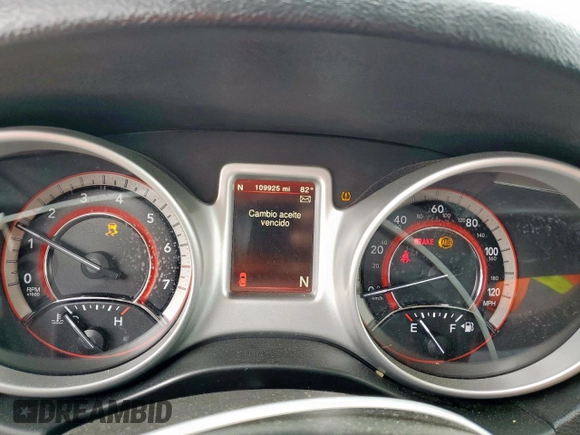 2018 Dodge Journey GT with VIN 3C4PDCEGXJT472821, listed as a Copart auction lot 57456405 with 109,925 mi miles and Clean title. Bid and sale history available at DreamBid. Image 9.