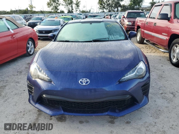 2017 Toyota 86 with VIN JF1ZNAA15H8703473, listed as a Copart auction lot 73798314 with 41,876 mi miles and Salvage Title. Bid and sale history available at carsss.com. Image 5.