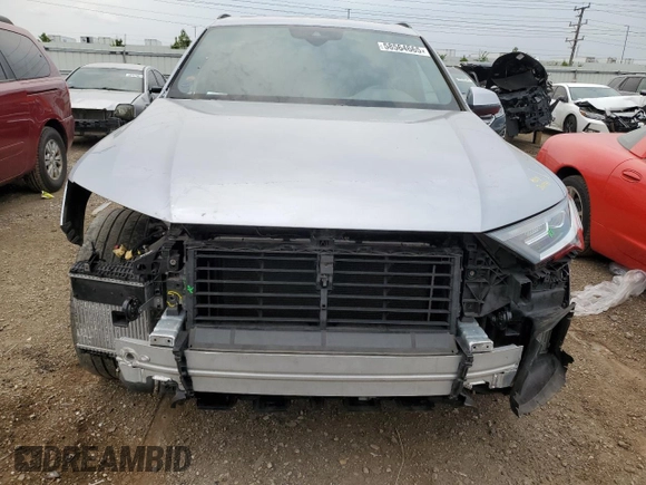 2022 Audi Q7 Premium Plus with VIN WA1LXBF71ND006313, listed as a Copart auction lot 58564665 with 35,938 mi miles and Salvage title. Bid and sale history available at DreamBid. Image 5.