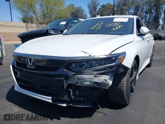 2019 Honda Accord Sport with VIN 1HGCV1F33KA041193, listed as a IAAI auction lot 41956200 with 171,700 mi miles and . Bid and sale history available at DreamBid. Image 6.