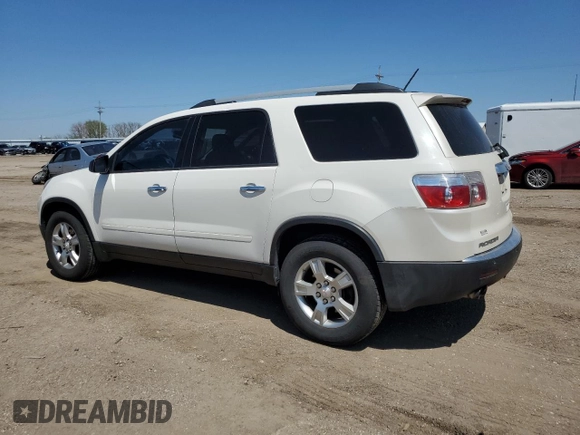 2012 GMC Acadia SLE z VIN 1GKKRPED3CJ407705, wystawiony jako Copart lot #55154165 z przebiegiem 154 999 mil mil oraz Szkoda całkowita • Salvage title. Historia ofert i sprzedaży dostępna na DreamBid. Obrazek 2.