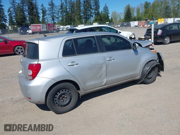 2008 Scion xD with VIN JTKKU10418J024201, listed as a IAAI auction lot 42074208 with 163,458 mi miles. Bid and sale history available at carsss.com. Image 4.