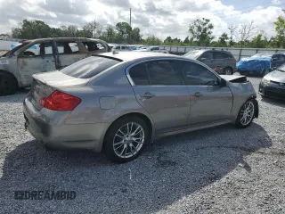 2008 Infiniti G35 x with VIN JNKBV61F08M280120, listed as a Copart auction lot 51515255 with 200,524 mi miles and Salvage Title. Bid and sale history available at DreamBid. Image 3.