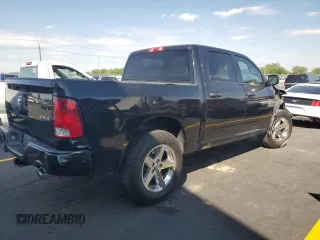 2017 Ram 1500 Express with VIN 3C6RR7KTXHG660865, listed as a Copart auction lot 59386115 with 148,376 mi miles and Salvage title. Bid and sale history available at DreamBid. Image 3.