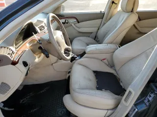 2003 Mercedes-Benz S-Class 4.3L with VIN WDBNG70J73A383130, listed as a Copart auction lot 76703924 with 109,488 mi miles and Salvage Title. Bid and sale history available at carsss.com. Image 7.