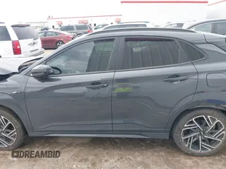 2023 Hyundai Kona N Line with VIN KM8K33A35PU994721, listed as a IAAI auction lot 41055017 with 58,933 mi miles. Bid and sale history available at carsss.com. Image 14.