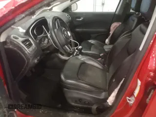 2018 Jeep Compass Latitude with VIN 3C4NJDBBXJT282516, listed as a Copart auction lot 52173835 with 101,761 mi miles and Salvage Title. Bid and sale history available at DreamBid. Image 7.