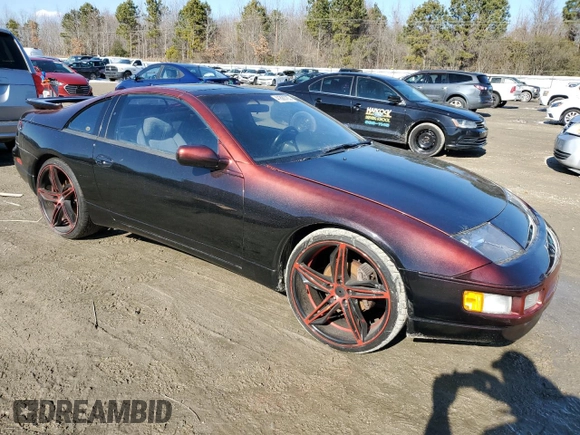 1990 Nissan 300ZX z VIN JN1RZ24A9LX013985, wystawiony jako Copart lot #41866785 z przebiegiem 131 939 mil mil oraz Czysty tytuł • Clean title. Historia ofert i sprzedaży dostępna na DreamBid. Obrazek 4.