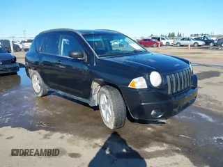 2007 Jeep Compass Sport with VIN 1J8FF47W37D241329, listed as a IAAI auction lot 41712297 with 120,555 mi miles. Bid and sale history available at carsss.com. Image 1.