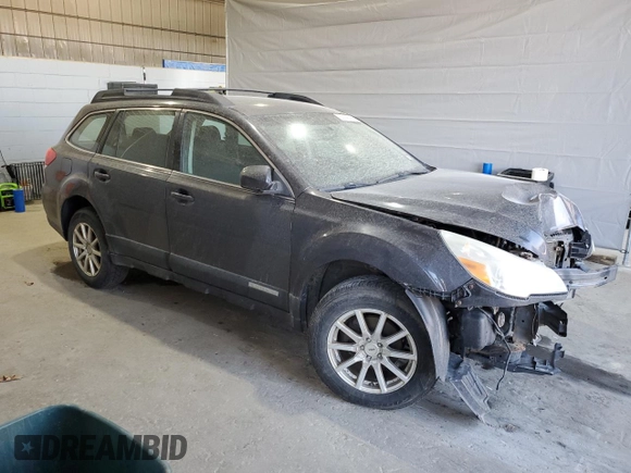 2012 Subaru Outback 2.5i with VIN 4S4BRBAC0C3202130, listed as a Copart auction lot 53148475 with 258,641 mi miles and Salvage title. Bid and sale history available at DreamBid. Image 4.