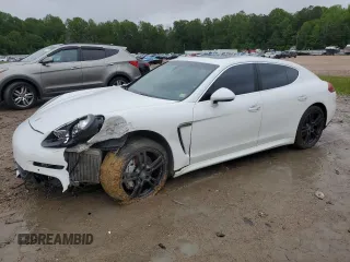 2014 Porsche Panamera S with VIN WP0AB2A70EL055608, listed as a Copart auction lot 57116505 with 122,973 mi miles and Salvage title. Bid and sale history available at DreamBid. Image 1.