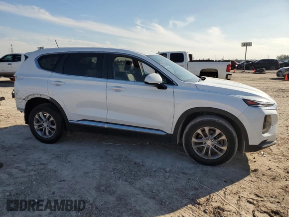 2019 Hyundai Santa Fe SE with VIN 5NMS23AD8KH109136, listed as a Copart auction lot 36473483 with 59,690 mi miles and . Bid and sale history available at DreamBid. Image 4.