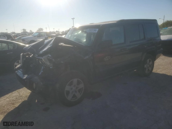 2008 Jeep Commander Sport with VIN 1J8HG48NX8C236700, listed as a Copart auction lot 73933194 with 143,354 mi miles and Clean Title. Bid and sale history available at carsss.com. Image 1.