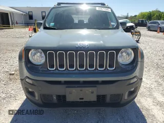 2017 Jeep Renegade Latitude with VIN ZACCJABBXHPG31505, listed as a Copart auction lot 52871505 with 95,149 mi miles and Salvage Title. Bid and sale history available at DreamBid. Image 5.