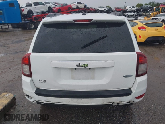 2016 Jeep Compass Latitude with VIN 1C4NJCEA6GD792633, listed as a IAAI auction lot 42240729 with 154,163 mi miles and . Bid and sale history available at DreamBid. Image 17.