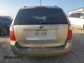 2009 Kia Sedona LX with VIN KNDMB233696294267, listed as a Copart auction lot 70320384 with 276,205 mi miles and Clean Title. Bid and sale history available at carsss.com. Image 6.