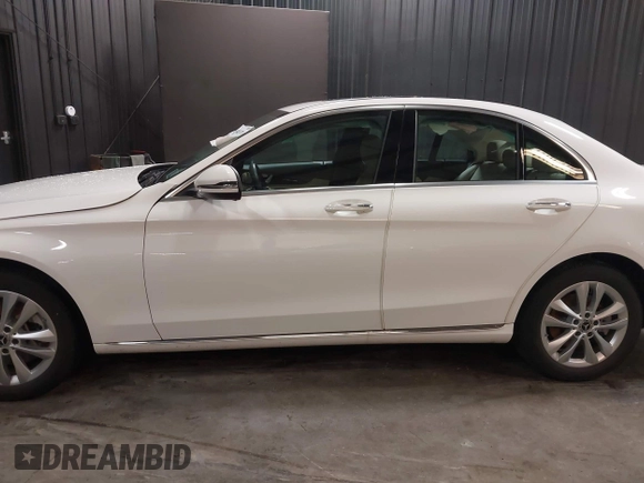2021 Mercedes-Benz C 300 with VIN W1KWF8EB5MR635319, listed as a IAAI auction lot 42340370 with 14,301 mi miles and . Bid and sale history available at DreamBid. Image 14.