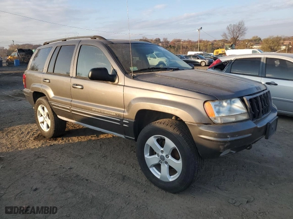 2002 Jeep Grand Cherokee Limited with VIN 1J8GW58N12C182862, listed as a Copart auction lot 81733964 with 108,460 mi miles and Clean Title. Bid and sale history available at carsss.com. Image 4.