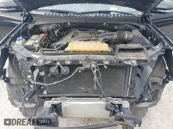 2018 Ford Expedition Limited with VIN 1FMJU2ATXJEA47467, listed as a Copart auction lot 55686285 with 130,505 mi miles and Salvage title. Bid and sale history available at DreamBid. Image 12.