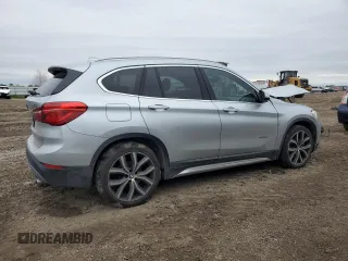 2018 BMW X1 sDrive28i with VIN WBXHU7C32J5L05237, listed as a Copart auction lot 45480895 with 75,638 mi miles and Salvage Title. Bid and sale history available at carsss.com. Image 3.