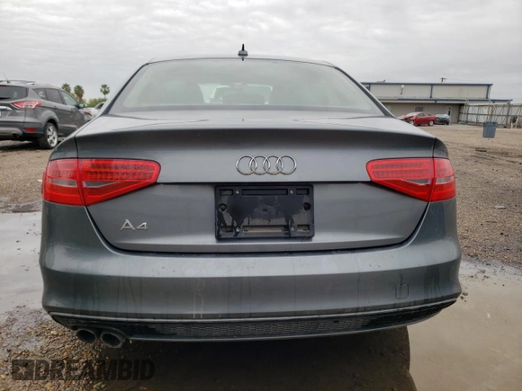 2016 Audi A4 Premium with VIN WAUAFAFL2GN013465, listed as a Copart auction lot 46416443 with 107,659 mi miles. Bid and sale history available at carsss.com. Image 6.